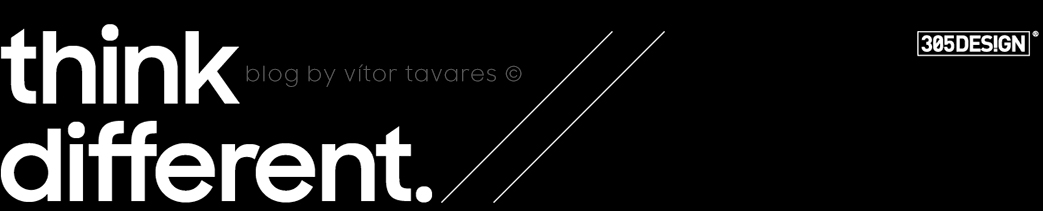 blog think different //